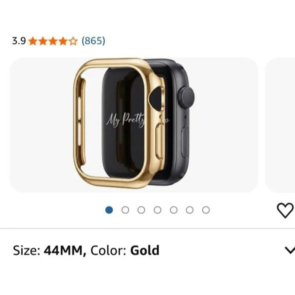 MY PRETTY STRAP chain Link Strap for Apple Watch W Cover 44mm
